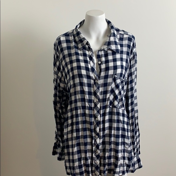 Reaction by Kenneth Cole buffalo plaid navy check - Picture 9 of 11